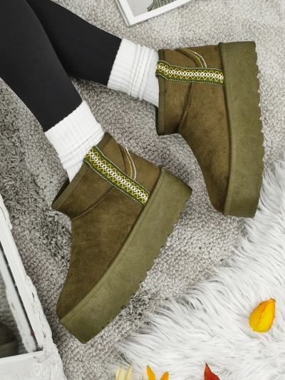 Cizme scurte de damă tip snowboots Althea