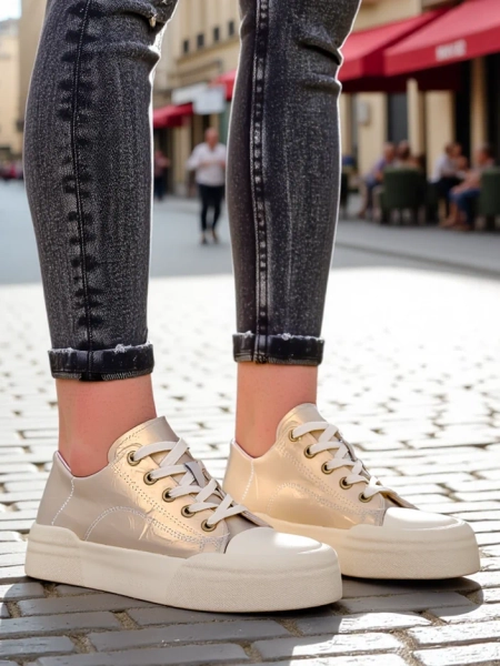 Royalfashion Sneakers Sportive pentru Femei Golddelle