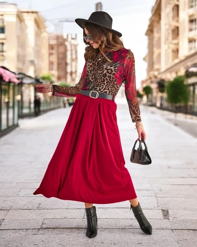 Fusta midi pentru femei de la Royalfashion