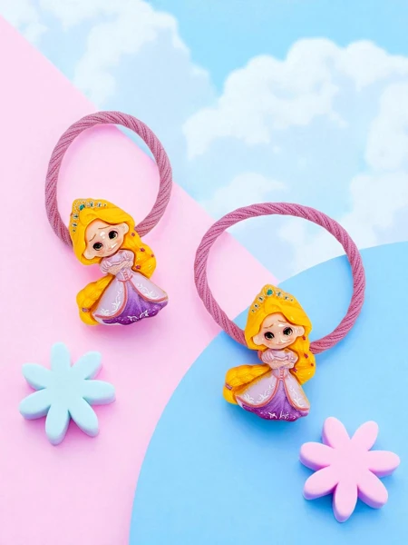 Elastice de păr cu tematică de prințesă