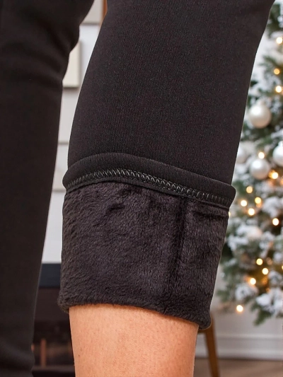 Royalfashion Pantaloni teggings izolate pentru femei PLUS SIZE