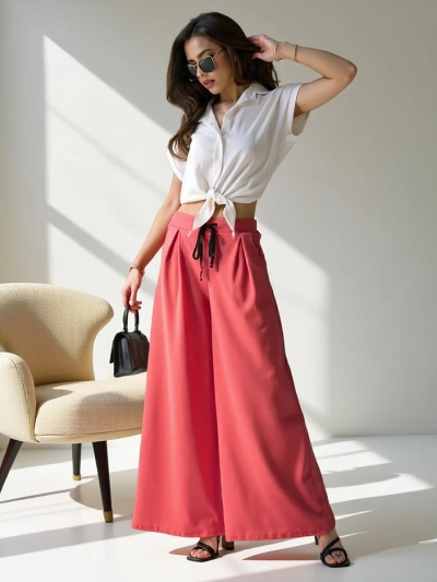 Pantaloni largi Royalfashion pentru femei