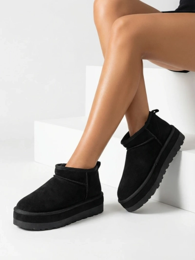 Cizme scurte de zăpadă pentru femei Royalfashion a'la Biovve