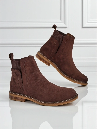 Gyal dem boot ala Chelsea boot fram eko-suedha Veysi