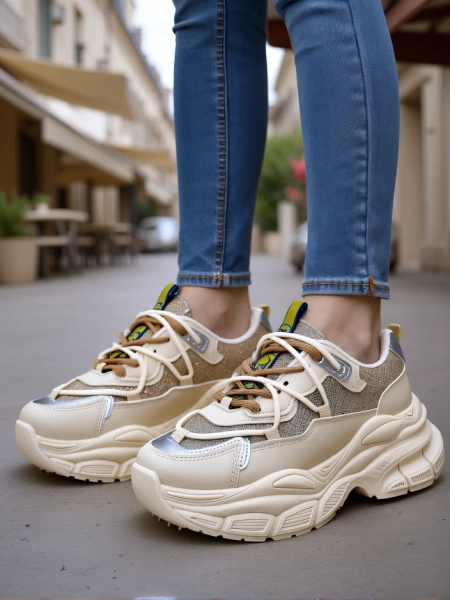 Royalfashion Pantofi sport pentru femei pe o talpă groasă Teresii