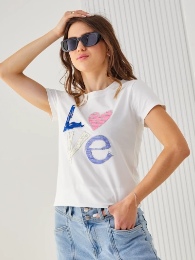 Royalfashion Bluza din bumbac pentru femei