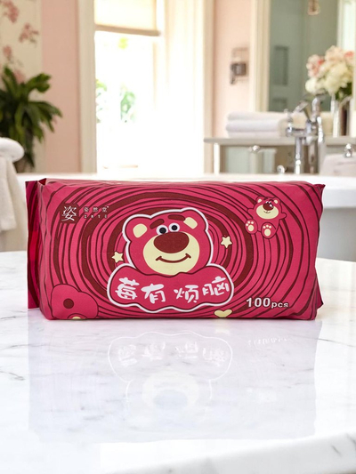 Șervețele umede din bumbac 100 buc.