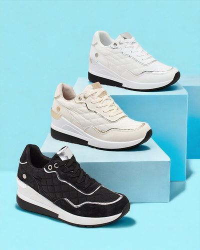 Royalfashion Adidași sport de damă pe toc Lololi