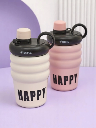 Royalfashion Cana Termică cu Cric Happy Cup