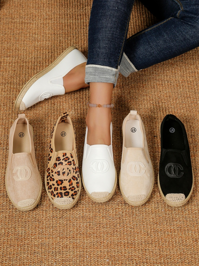 Espadrile ecologice din suede pentru femei Royalfashion Aroll