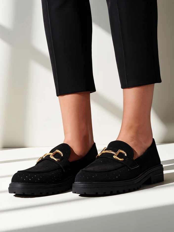 Royalfashion Mocasini perforați pentru femei Besio