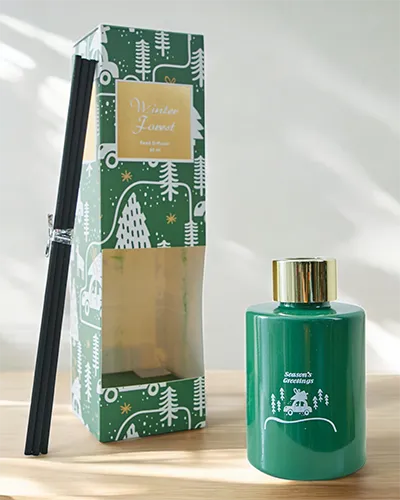 Bețișoare parfumate cu difuzor de rattan Aromă de pădure de iarnă 60 ml