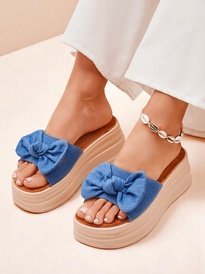 Royalfashion Papuci de damă cu platformă Givan