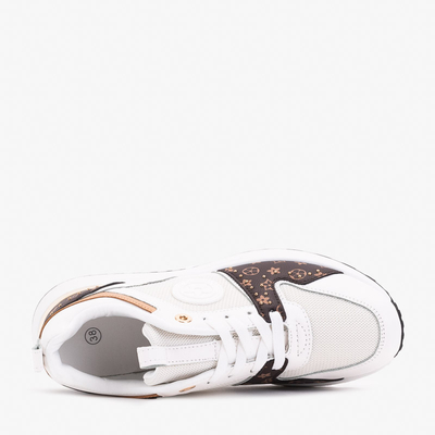 Pantofi sport de damă Evenra albi - Încălțăminte