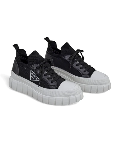 Royalfashion Sneakers platform pentru femei Nectaric