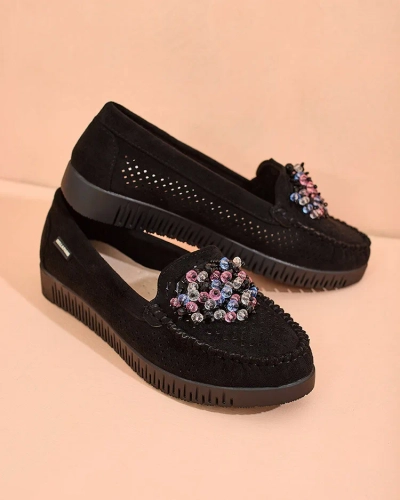 Royalfashion Mocasini de damă din mărgele ajurate Namis