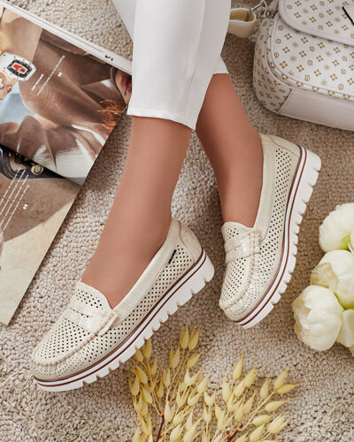 Royalfashion Mocasini de damă Openwork Leteller