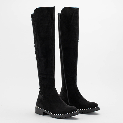 Cizme negre pentru femei Quintana - Încălțăminte