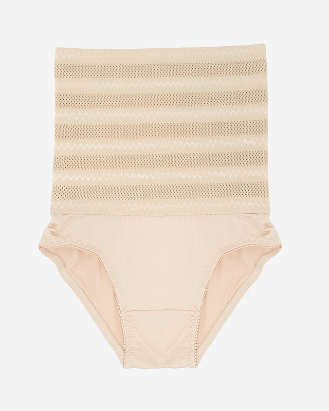 Slip modeling dama bej PLUS SIZE - Lenjerie intima