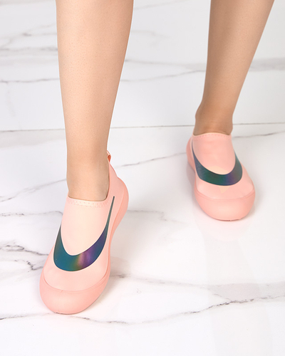 OUTLET Tenisi slip-on damă pudrați Lerick - Încălțăminte