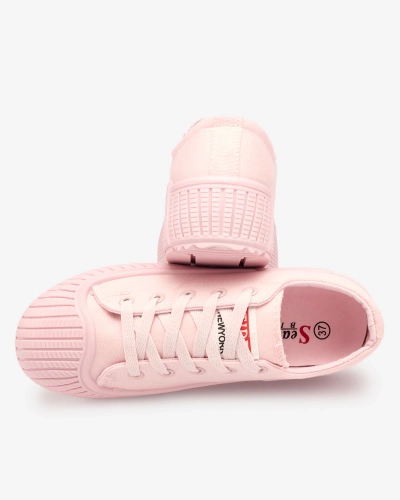 OUTLET Royalfashion Pantofi sport cu platformă Pink Brigera