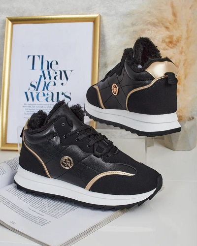 Royalfashion Adidași izolați pentru femei cu blană Ozzix