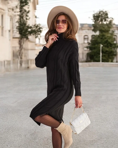 Rochie pulover tricotată pentru femei de la Royalfashion