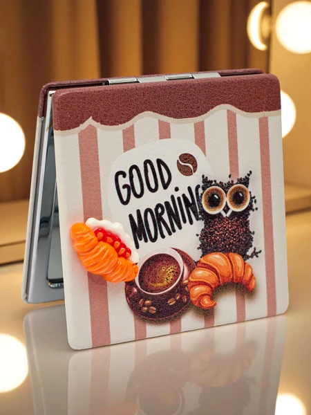 Royalfashion Mini oglindă de poșetă pentru femei