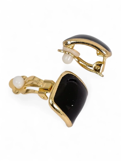 Women's crystal clip earrings