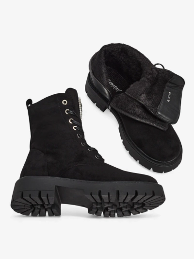 Botine Dama eco piele intoarsa Euni