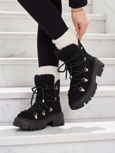 Royalfashion Lozin lace-up cizme de zăpadă pentru femei