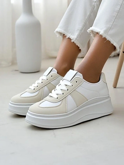 Sneakers sport pentru femei Royalfashion pe o platformă Safirrat