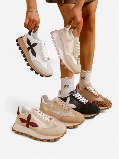 Sneakers sportive pentru femei Royalfashion pe o talpă mai groasă Aloqa