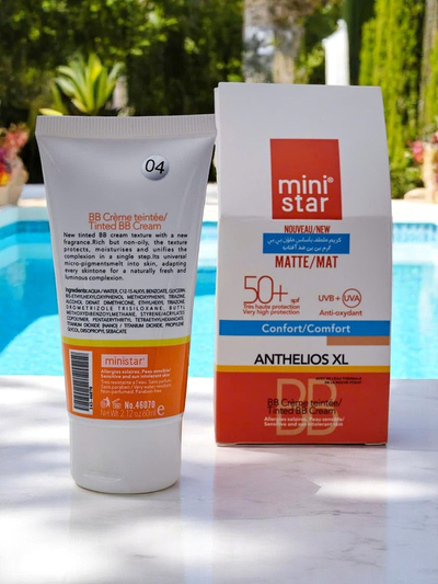 MINI STAR Cremă BB hidratantă SPF 50 cu finisaj mat