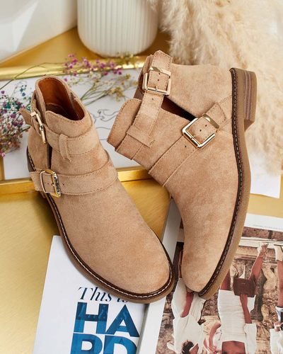 Royalfashion Cizme cu decupaj Geronsa pentru femei