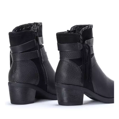 OUTLET Cizme negre pe postul Junco - Incaltaminte