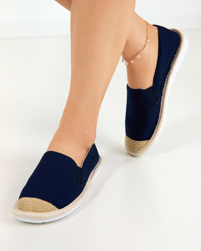 OUTLET Espadrile de damă bleumarin Joll-Shoes