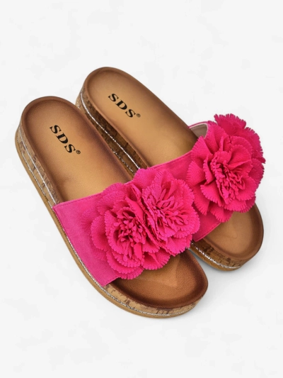 Slapuri pentru femei Royalfashion cu flori Focce