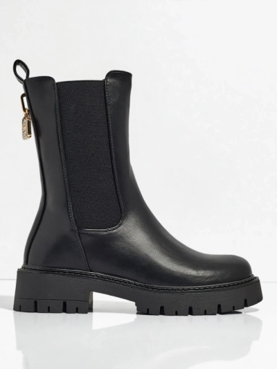 Botine dama Varinell din piele ecologica inalte