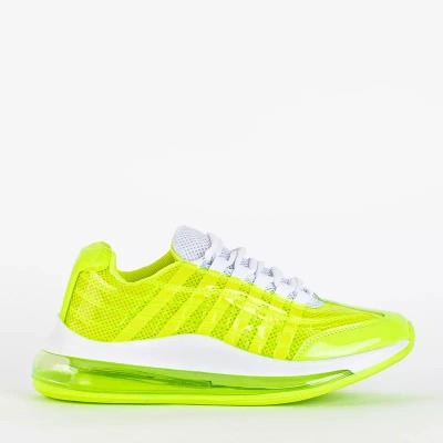 OUTLET Pantofi sport barbati verde neon Neoni- Incaltaminte