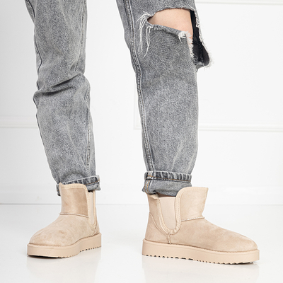 Cizme de zăpadă damă bej Gavi - Încălțăminte