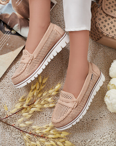 Royalfashion Mocasini de damă Openwork Leteller