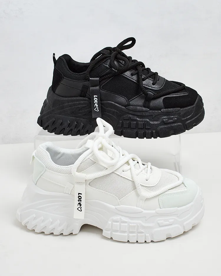 Royalfashion Adidași cu platformă pentru femei Bereya