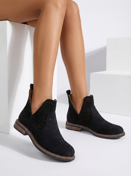 Royalfashion Cizme eko suede Ovilla pentru femei