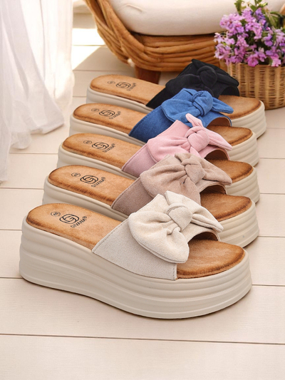 Royalfashion Papuci de damă cu platformă Givan