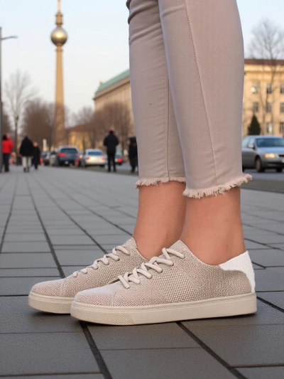 Royalfashion Pantofi sport din material pentru femei Esellaf