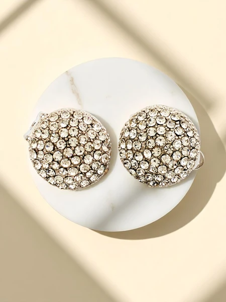 Royalfashion Cercei clip-on pentru femei cu zirconiu cubic