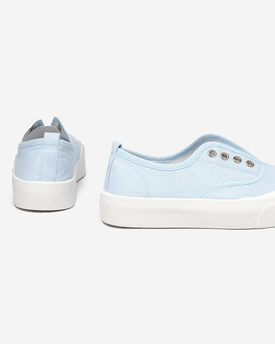 OUTLET Tenisi albastri dama cu talpa mai groasa Askol- Pantofi