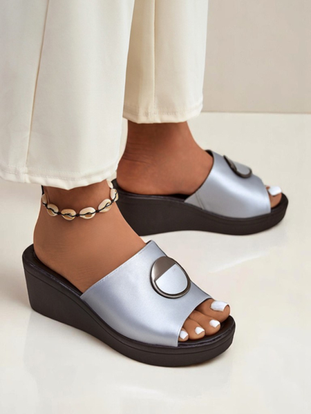 Royalfashion Sandale cu platformă pentru femei Elira