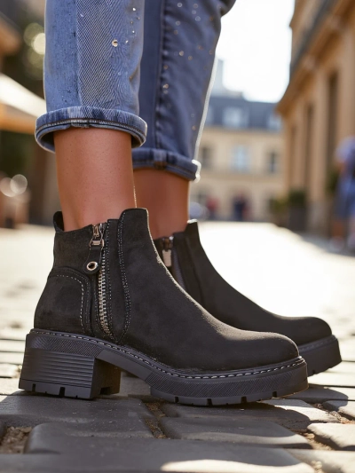 Royalfashion Botine pentru femei Fiefo